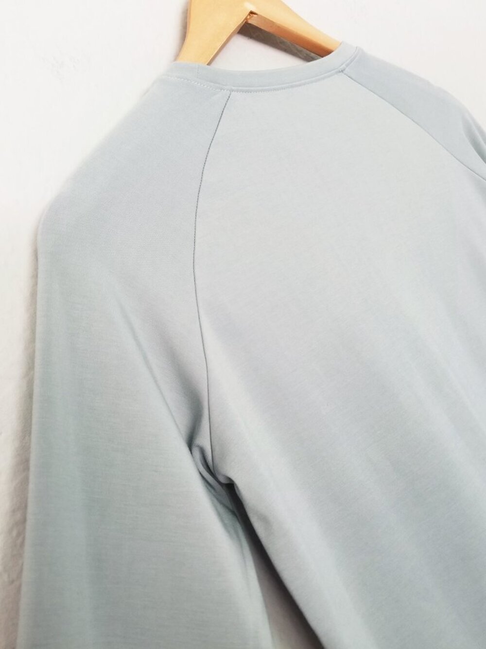 Cozy Earth Brushed Bamboo Pullover Crew Women's S Dawn Blue Gray Lounge SOFT $78 - Picture 11 of 14